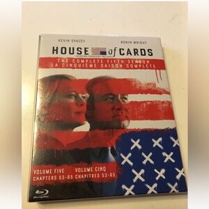 Blu-Ray HOUSE OF CARDS The Complete 5th Fifth Season NEW English/French